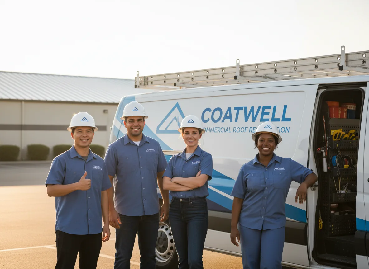 Commercial roof coating company in Eau Galle, WI